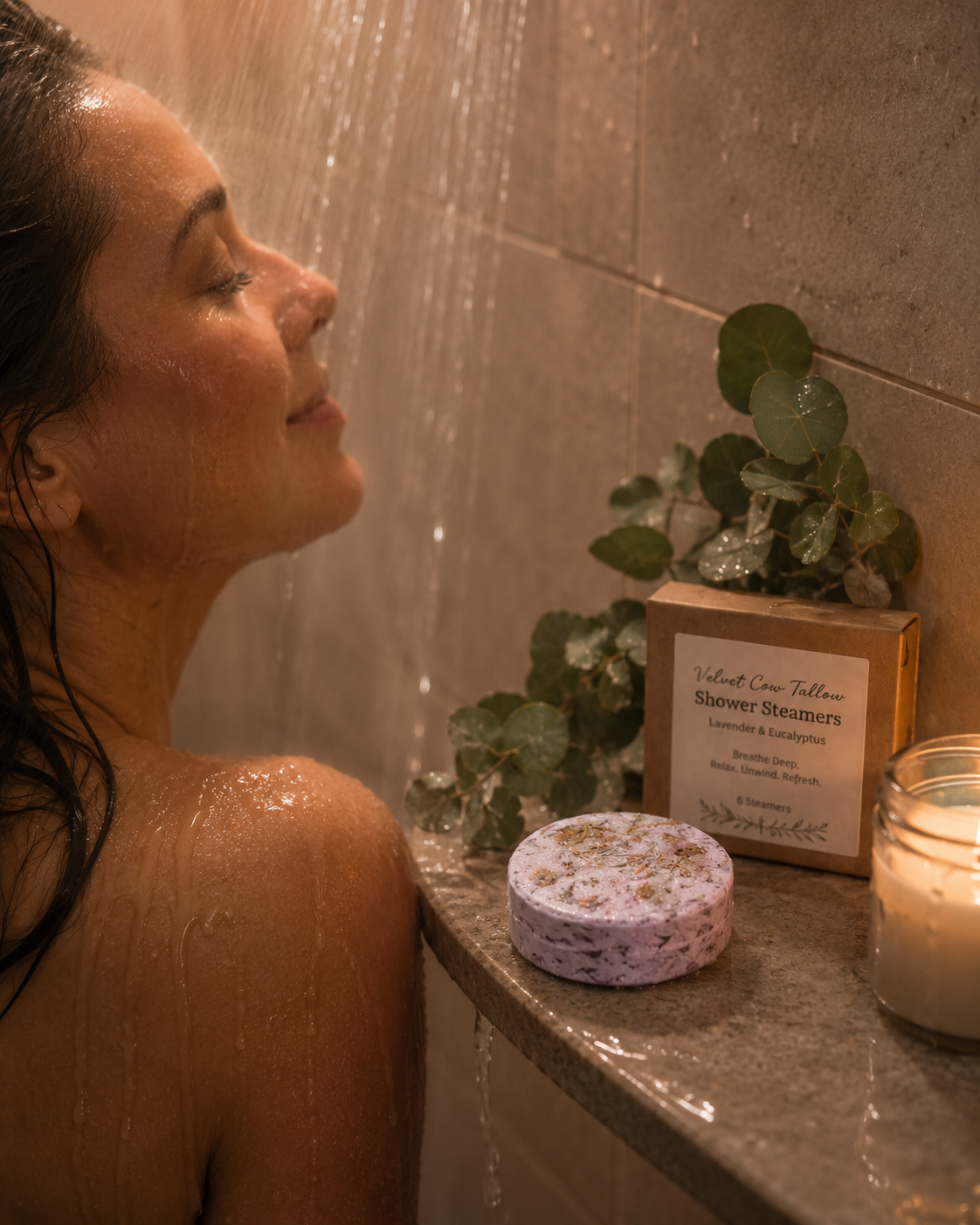 Aromatherapy Shower Steamers | Natural Spa Experience