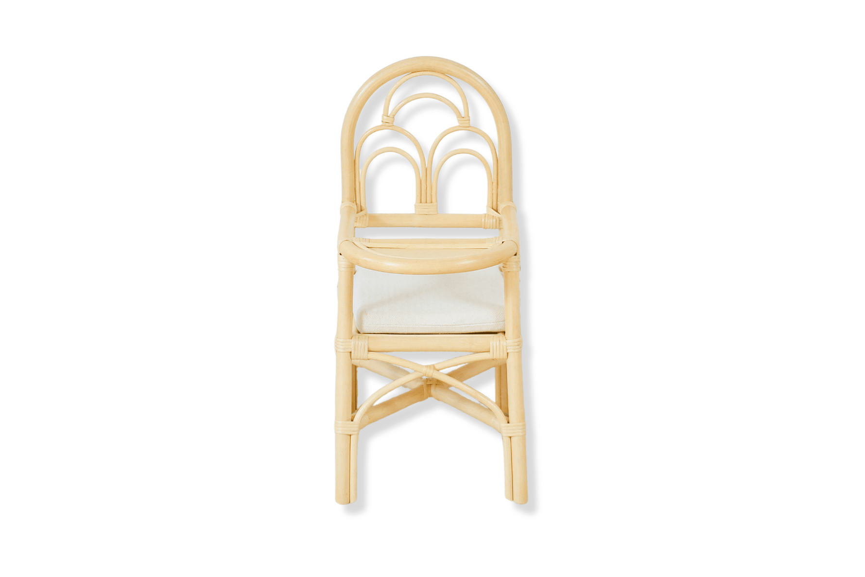Sweet Moments Rattan Doll High Chair