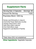 Intestinal Rescue Capsules - Gas and Bloating Formula
