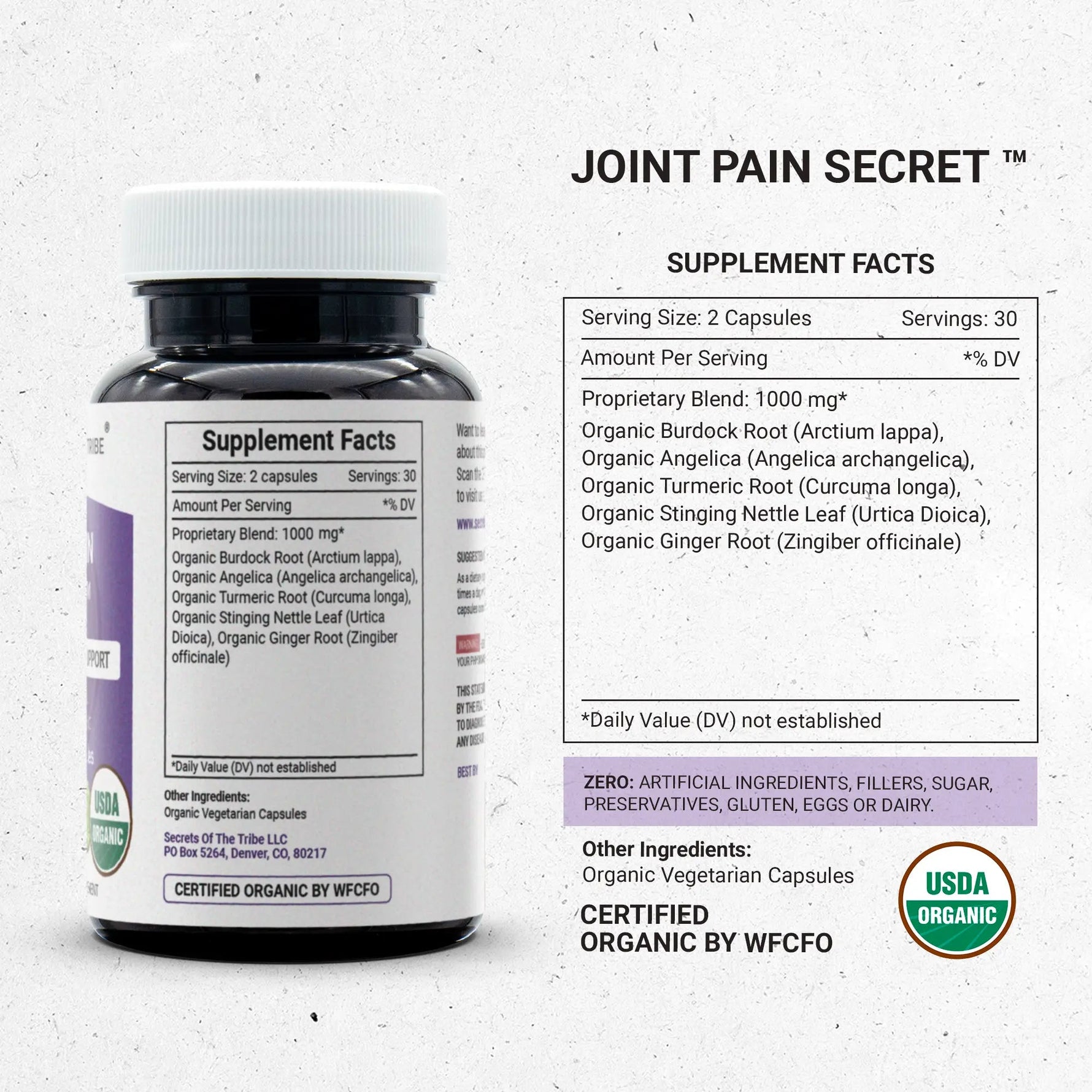 Joint Pain Secret Capsules - Joint Pain/Mobility Support
