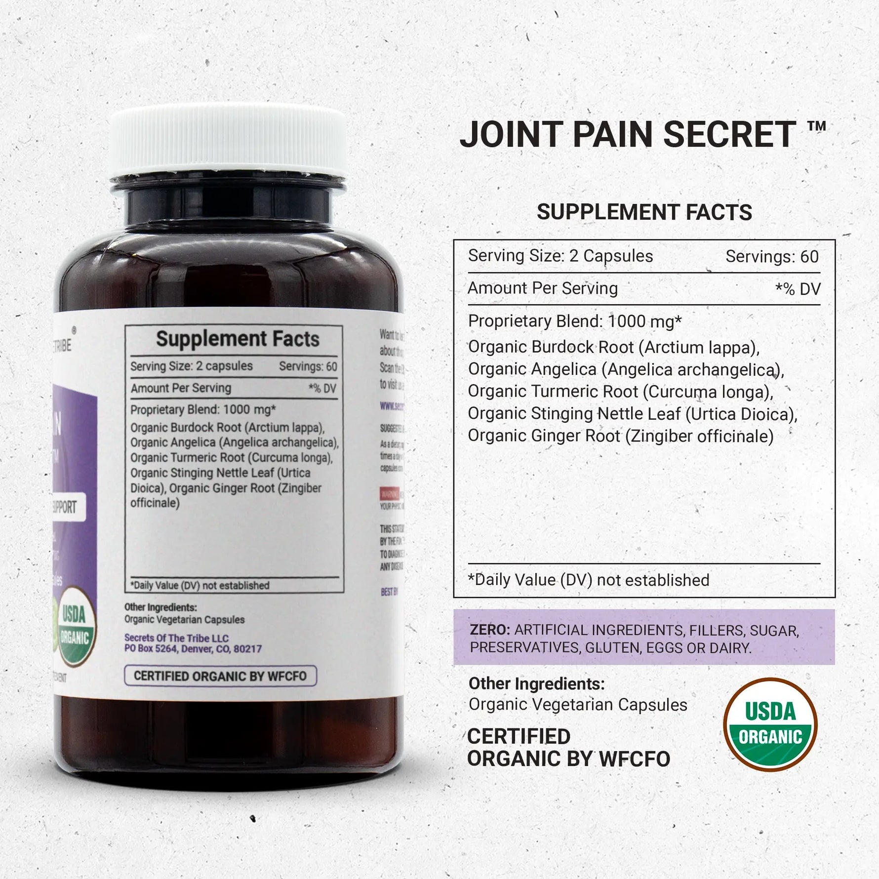 Joint Pain Secret Capsules - Joint Pain/Mobility Support