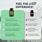 Vitamin K2 (MK-7) & Vitamin D3 (5000 IU) & Black Pepper Extract