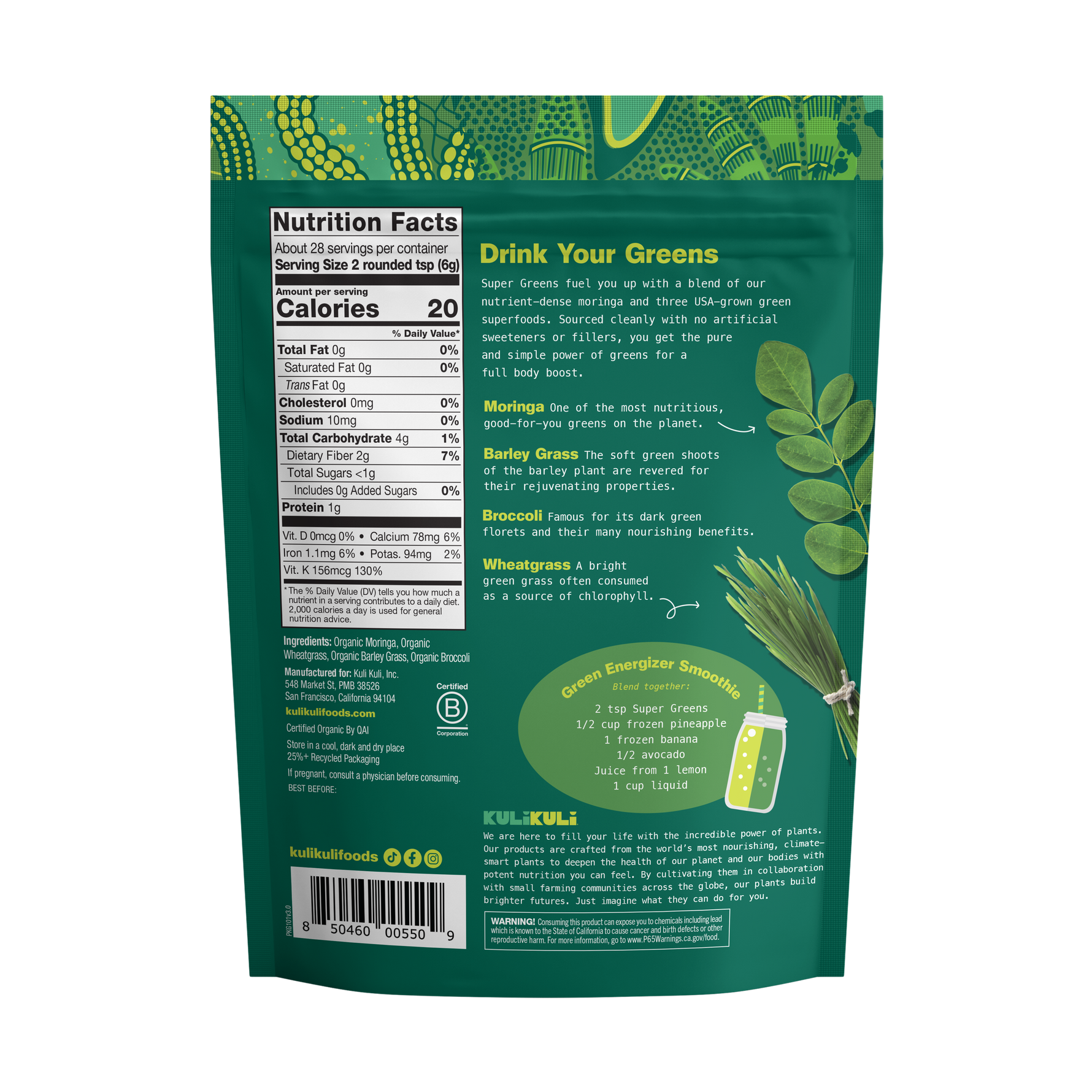 Super Greens Superfood Blend