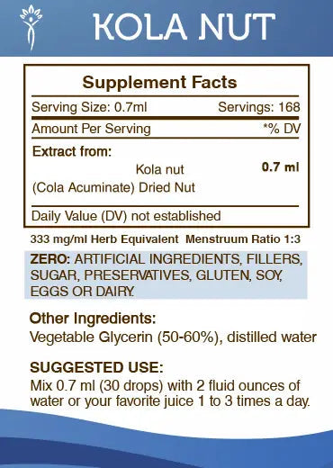 Kola Nut Tincture