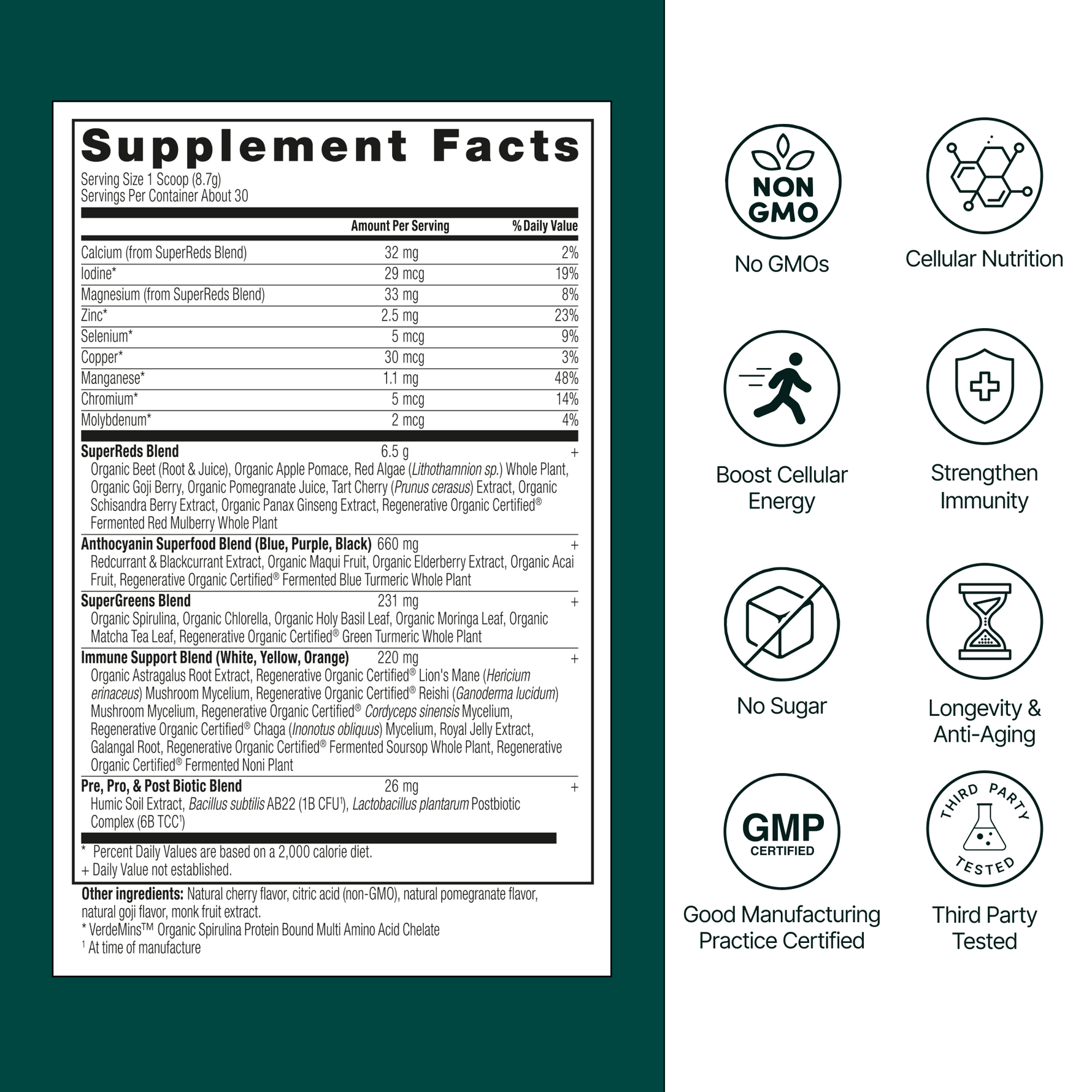 Liv120 Superfood Powder