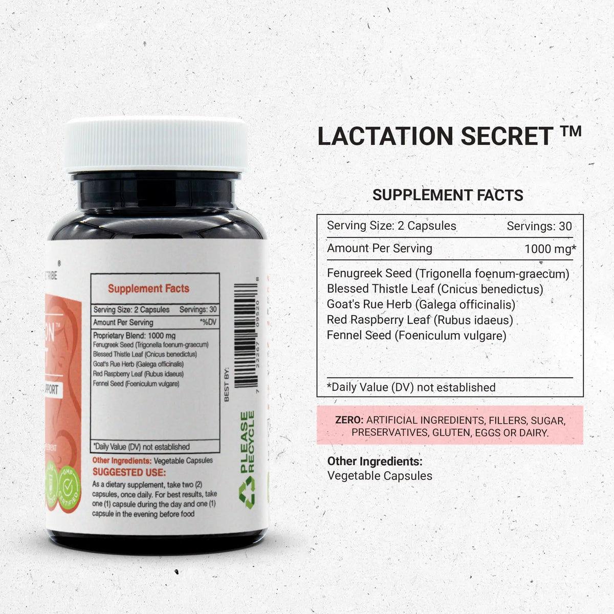 Lactation Secret Capsules - Mother's Milk Support