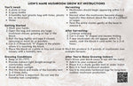 Organic Lion's Mane Mushroom Grow Kit