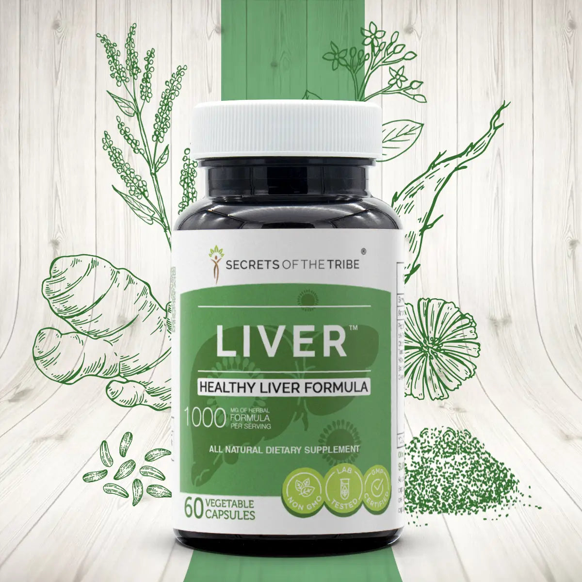Liver Capsules - Healthy Liver Formula