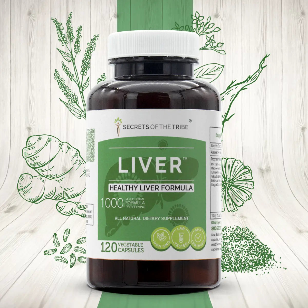 Liver Capsules - Healthy Liver Formula