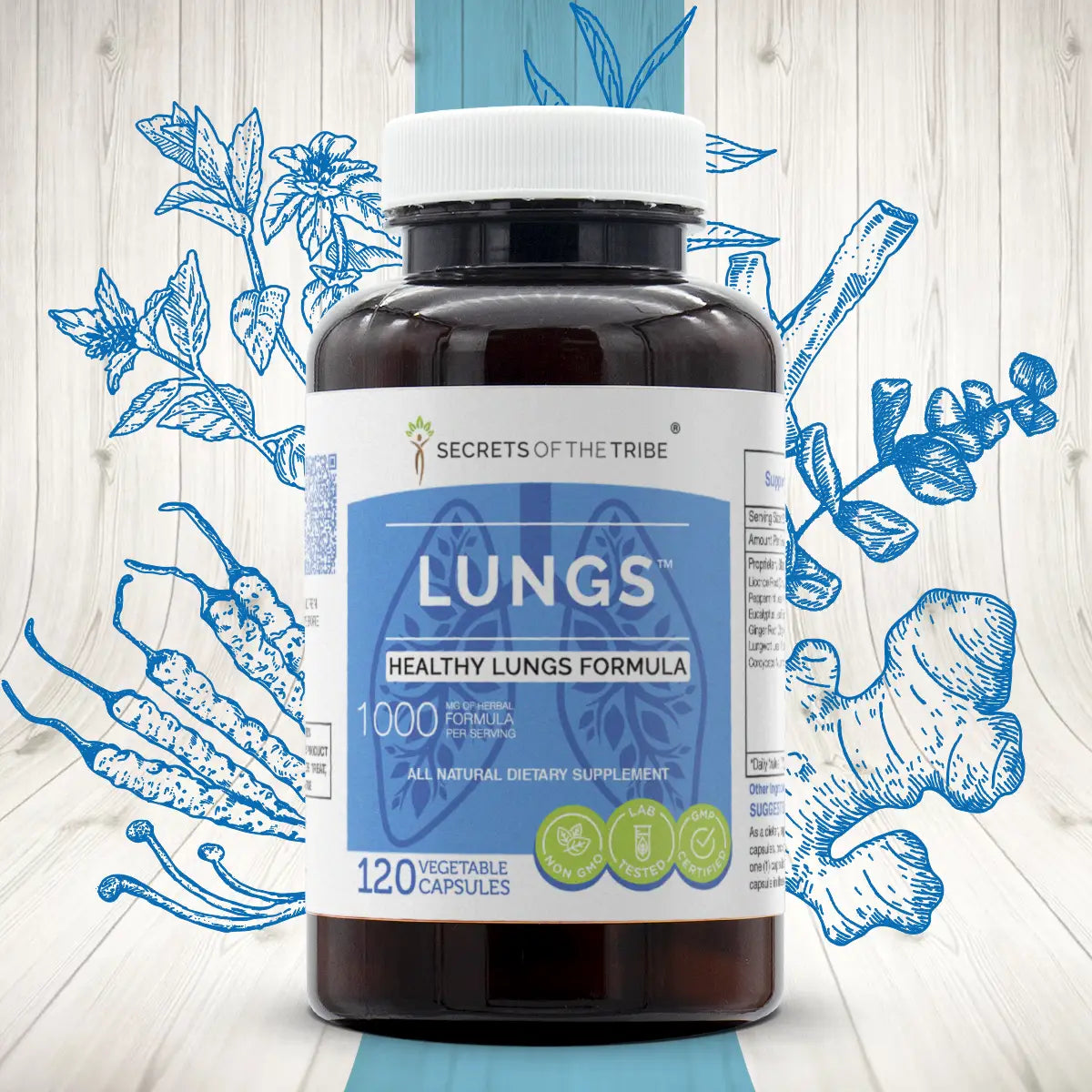 Lungs Capsules - Healthy Lungs Formula