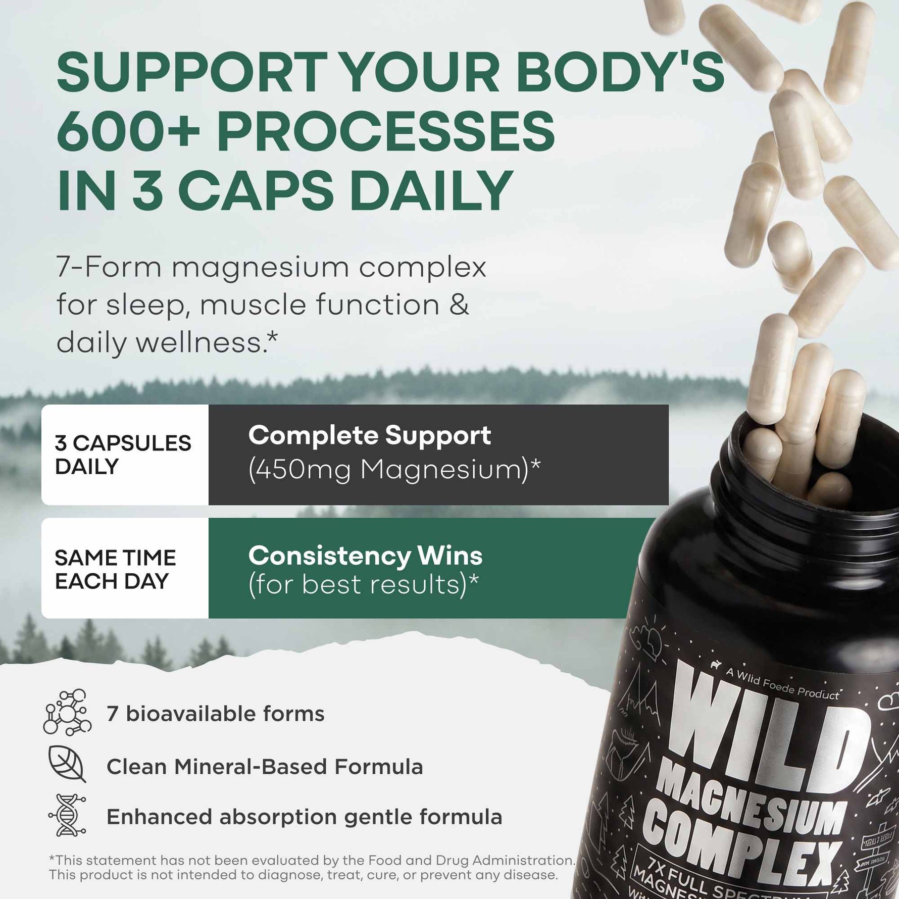 Wild 7-in-1 Magnesium Complex