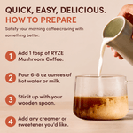 Veltora Focus Brew – Mushroom Coffee for Clean Energy & Focus