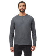 Recycled Cotton Classic Henley Longsleeve
