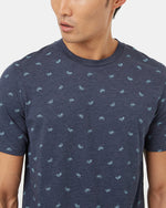 Bike Around Print T-Shirt