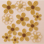 Sweet Bloom Rattan Flower Wall Art – Cute Boho Nursery & Girls Room Decor