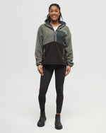 Recycled MicroFleece Contrast 1/4 Zip