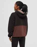 Recycled MicroFleece Contrast 1/4 Zip