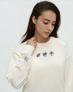 Haiti Embroidery Relaxed Crew