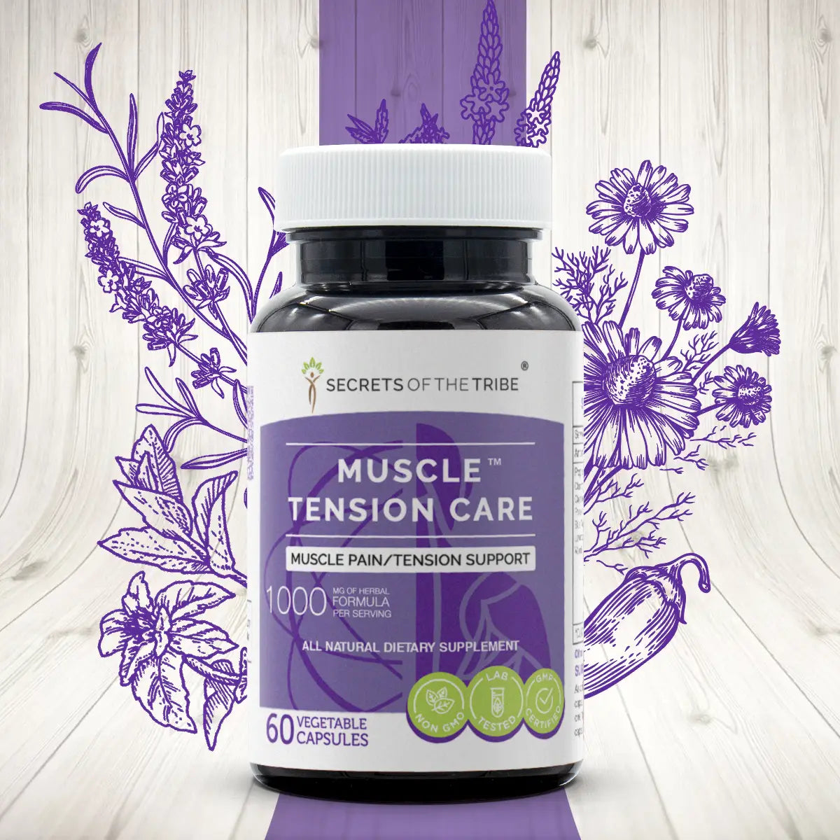 Muscle Tension Care Capsules - Muscle Pain/Tension Support