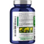 NusaPure Dandelion Root 20:1 Extract, 112.5 mg 200 Veggie Capsules (Non-GMO, Vegan)