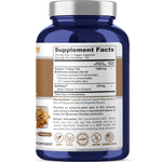NusaPure Turkey Tail Mushroom Capsules, 10:1 Extract, 1200 mg, 200 Vcaps, Non-GMO, Gluten Free, Bioperine