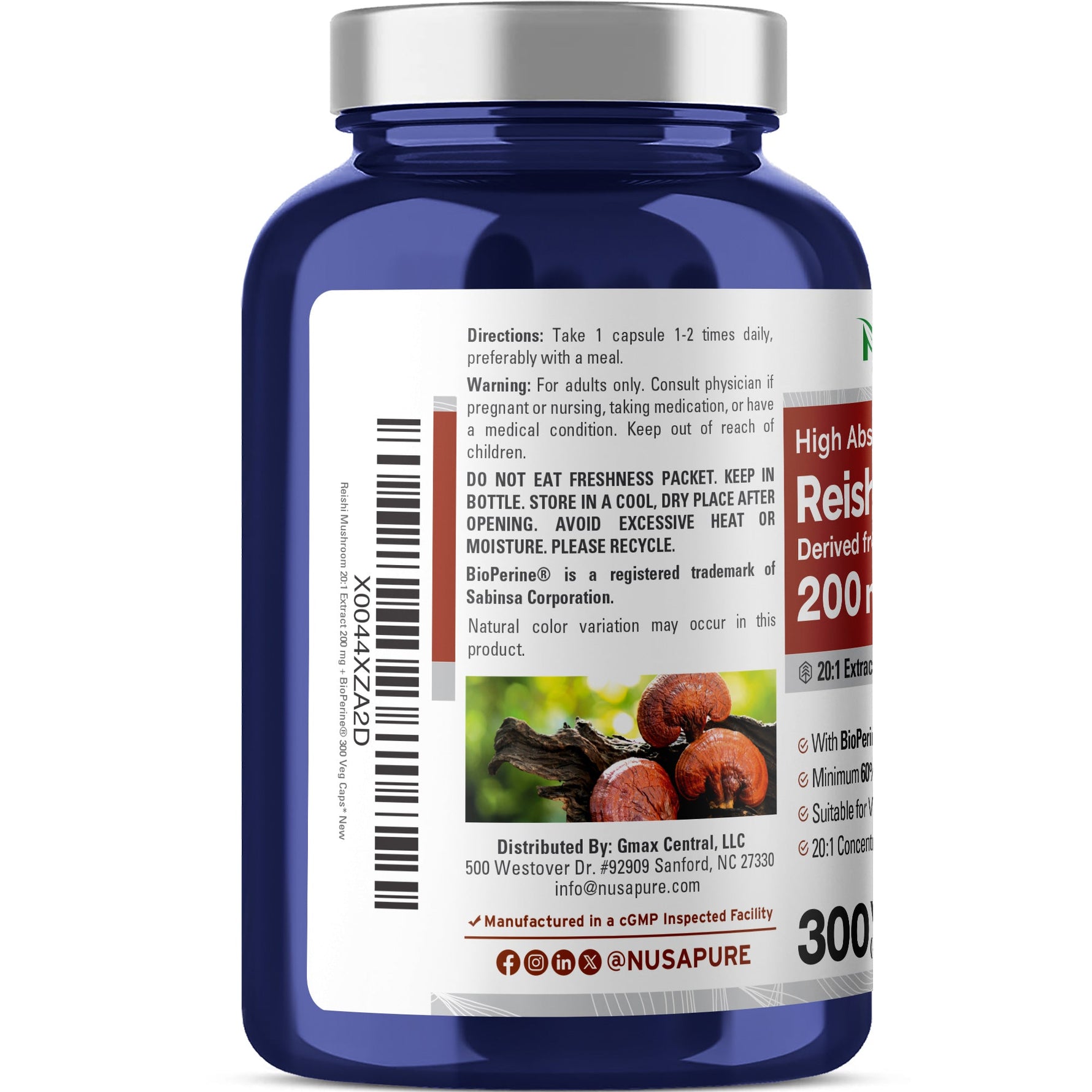 NusaPure Reishi Mushroom