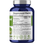 NusaPure Citrus Bergamot Capsules 600mg, 200 Capsules - 25:1 Bergamot Extract - 200 Servings, Bioperine, Vegan, Non-GMO