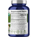 NusaPure Inulin Powder 20:1 Extract, 300 mg | 200 Veg Capsules |USDA Organic Suitable for Vegetarians, Vegan, Non-GMO Supplement