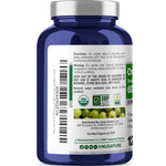NusaPure Organic Amla Capsules 10:1 Extract, 600 mg | 120 Count | Amalaki Fruit | USDA, Vegan, Non-GMO Supplement