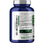 NusaPure Chlorophyll 200:1 Extract, 400 mg 60 Veggie Caps, Non-GMO, Vegan, Sodium Copper Chlorophyllin