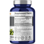 NusaPure Olive Leaf 50:1 Extract, 500 mg - 50% Oleuropein Vegan/Vegetarian - Super Strength No Oil 60 Capsules