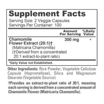 NusaPure Chamomile Flower 20:1 Extract, 300 mg Per Veggie Caps 200 Count (Non-GMO, Vegan)