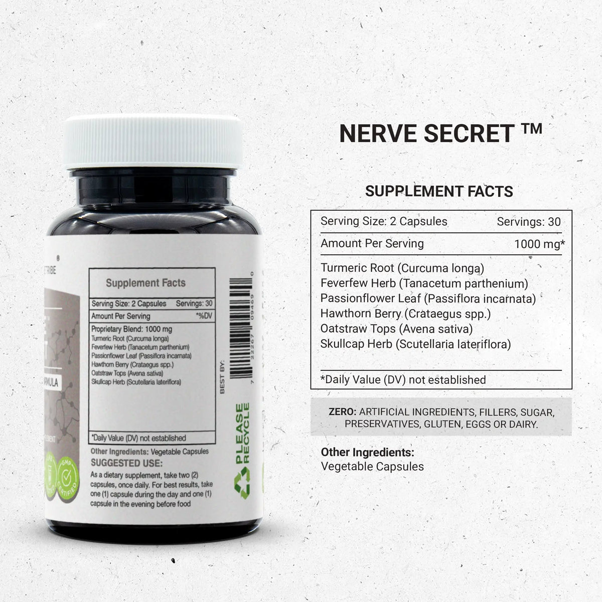 Nerve Secret Capsules - Healthy Nerves Formula