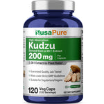 NusaPure Kudzu Root 20:1 Extract, 200 mg - 120 Veggie Capsules (Non-GMO, Vegan, Bioperine)