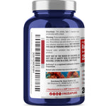 NusaPure Red Marine Algae 20:1 Extract, 250 mg 200 Veggie Capsules (Non-GMO & Soy Free) Bioperine