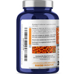 NusaPure Sea Buckthorn Omega-7 30:1 Extract, 250 mg per Veggie Caps - 200 Capsules - Non-GMO & Vegan