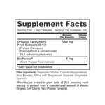 NusaPure Tart Cherry 1,100mg per Caps, 150 Count, Vegan, Non-GMO, Gluten Free