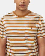 TreeBlend Stripe Button Pocket T-Shirt