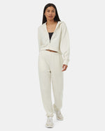 TreeTerry Oversized Cropped Zip Hoodie
