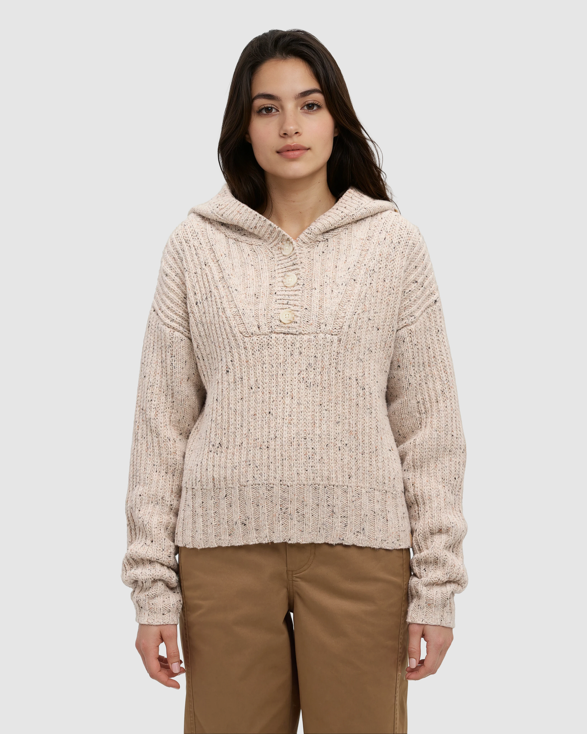 Temple Fleck Sweater