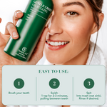 Oil Pulling Bundle – Gentle Green + Brilliant Black
