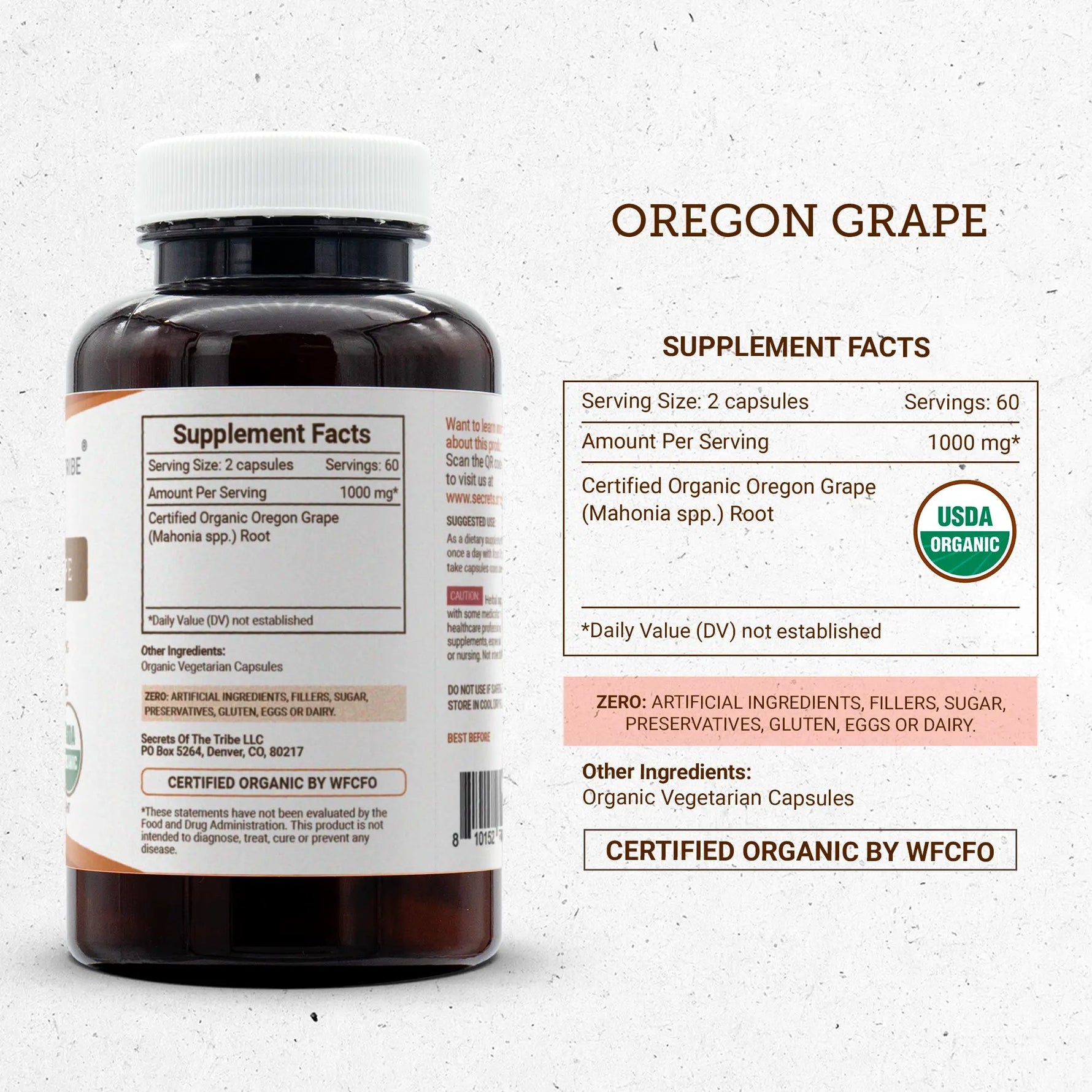 Oregon Grape Capsules