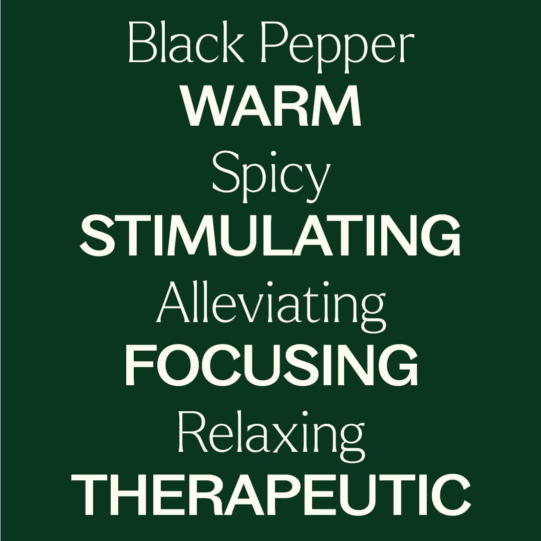 Organic Black Pepper Essential Oil