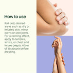Organic Lavender & Frankincense Castor Body Oil Roll-On 30 mL