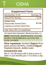 Osha Tincture