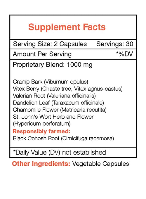 PMS Secret Capsules - Hormonal Imbalance Support