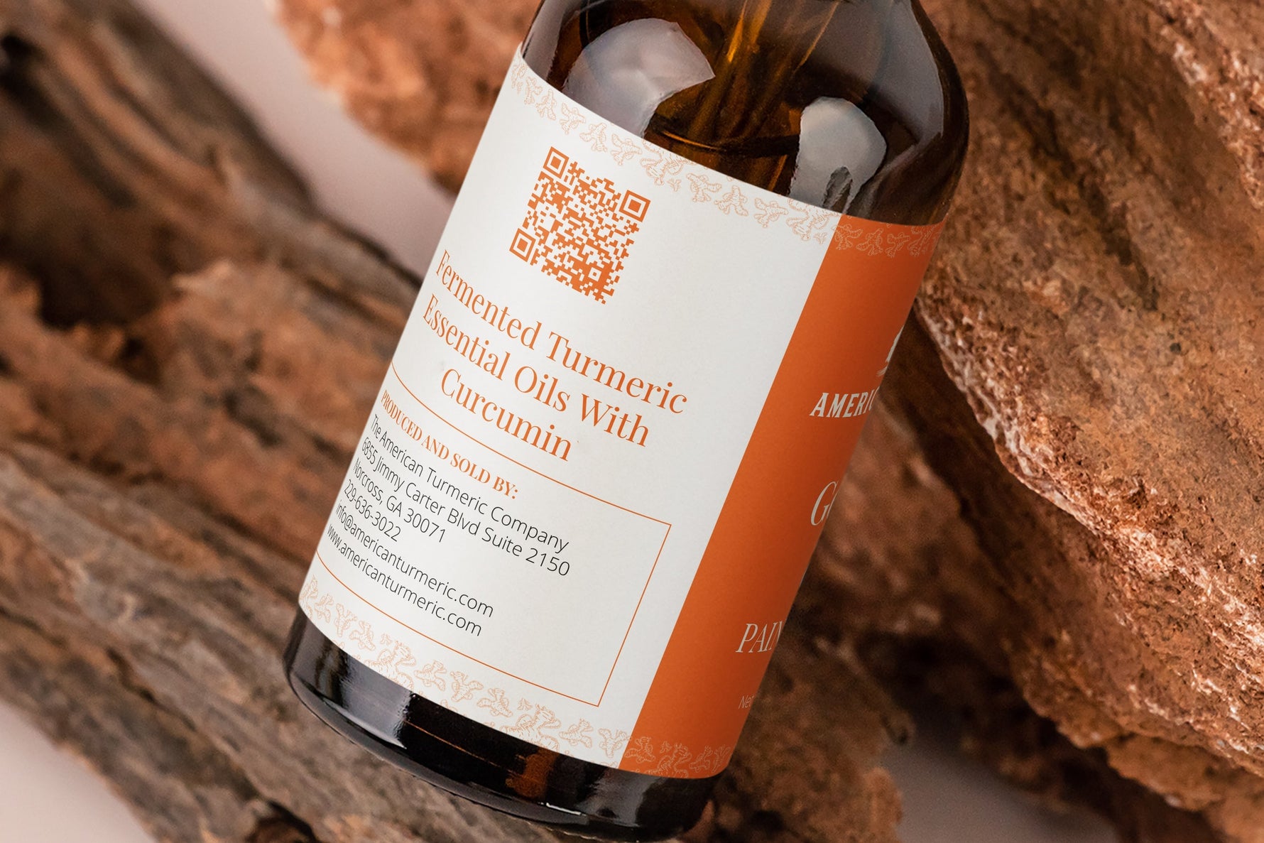Pain Therapy Fermented Turmeric with Essential Oils – Topical & Internal, Lead-Free