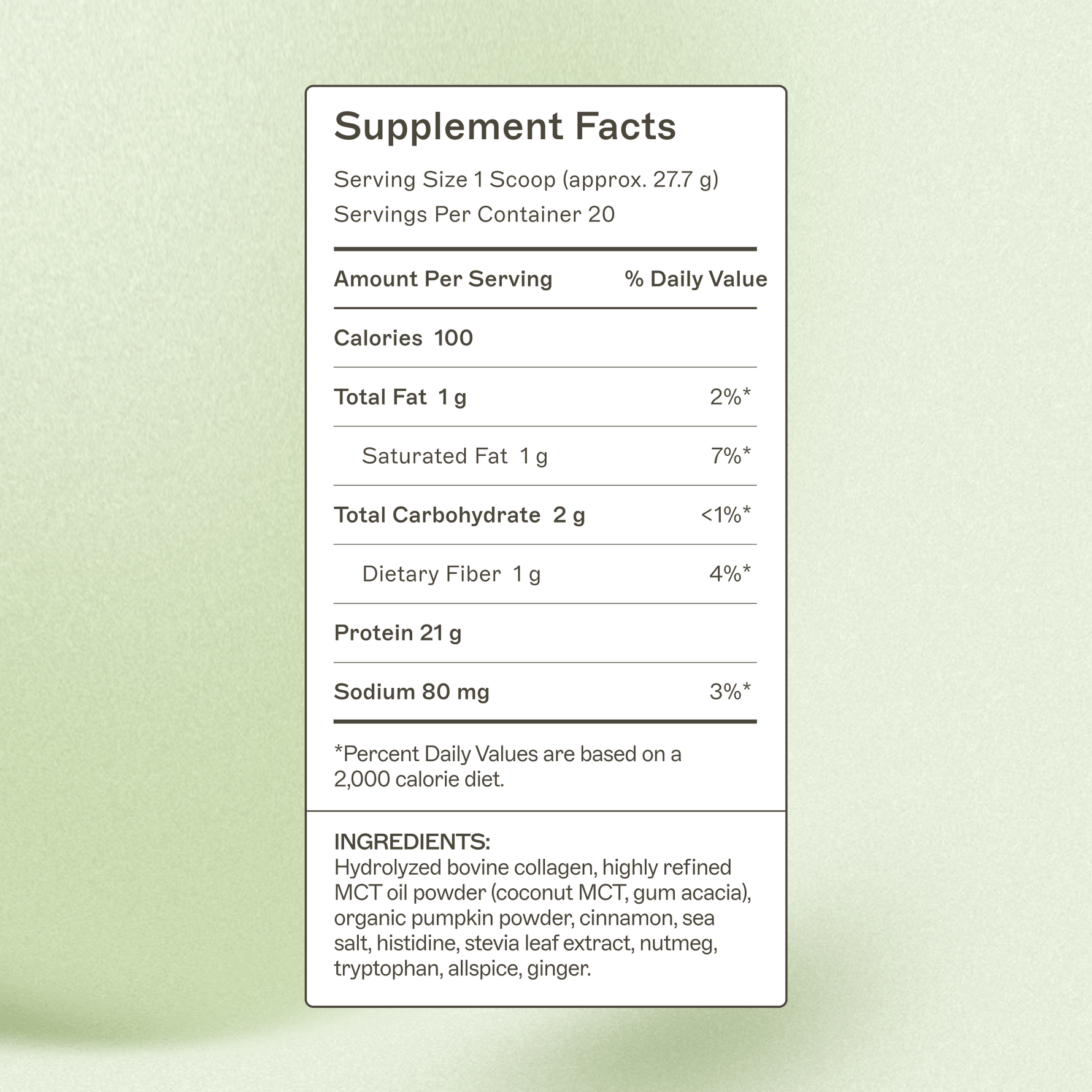 Paleo Protein - Pumpkin Spice