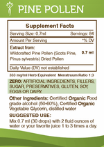 Pine Pollen Tincture