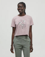 Floral Crop T-Shirt